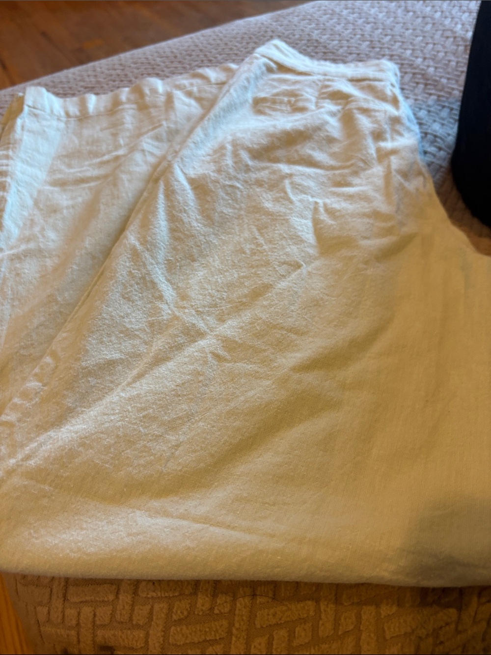 Women's  Lightweight mint green Linen Blend pants